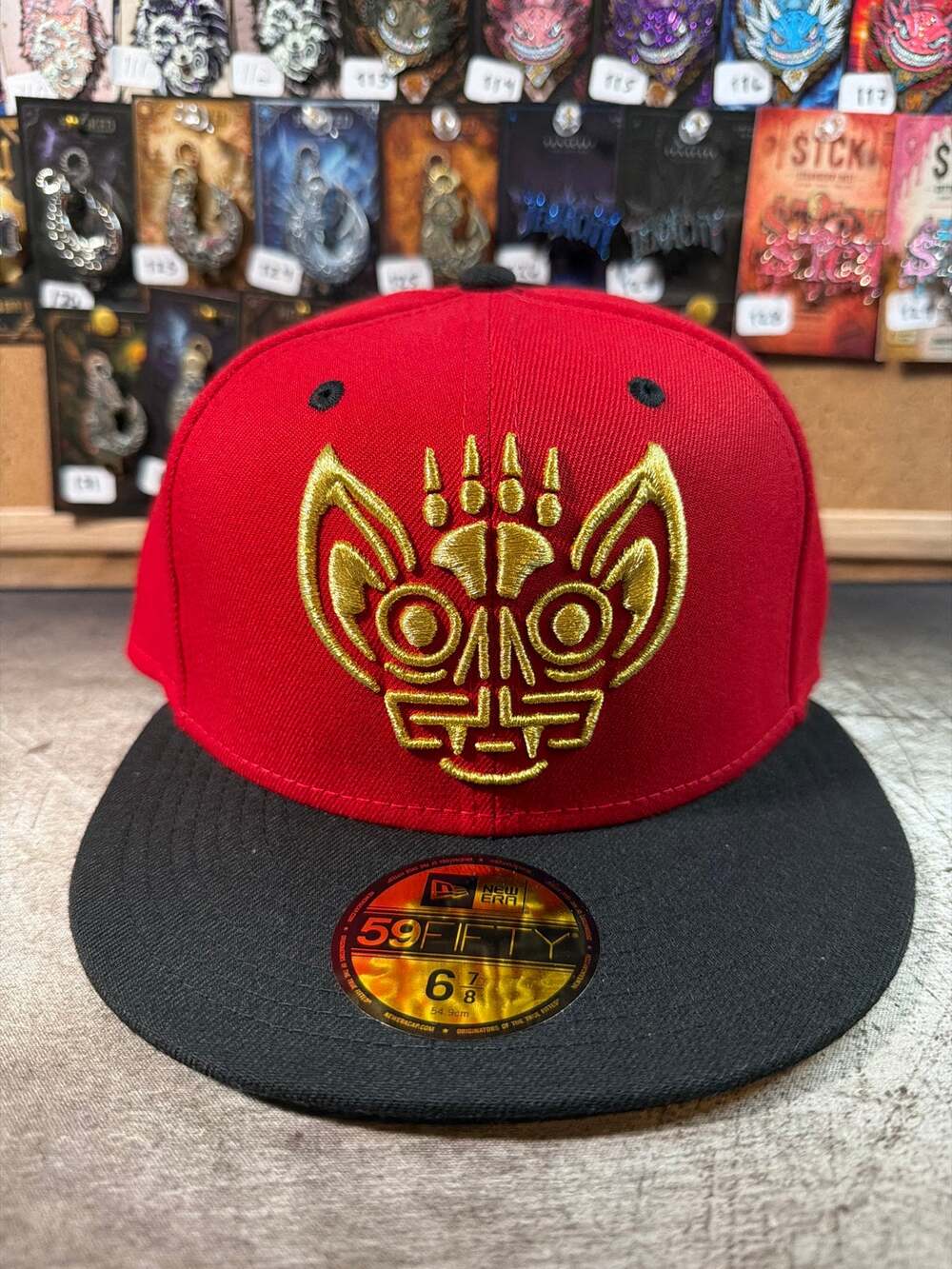 New Era 59Fifty Louisville Bats Copa Fitted Hat 6 7/8
